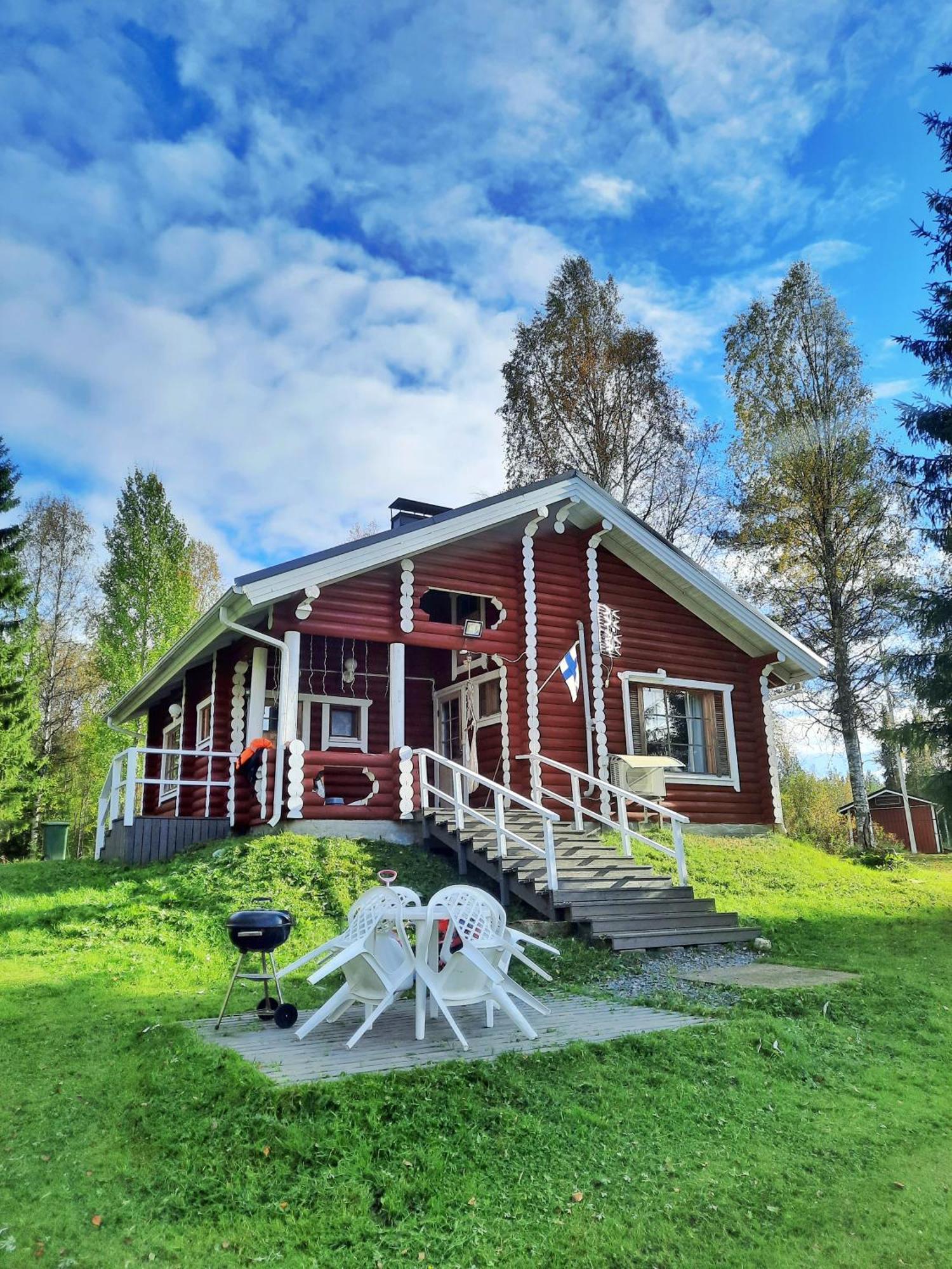 Lapin Villa Hiisi Joen Rannalla 라누아 외부 사진