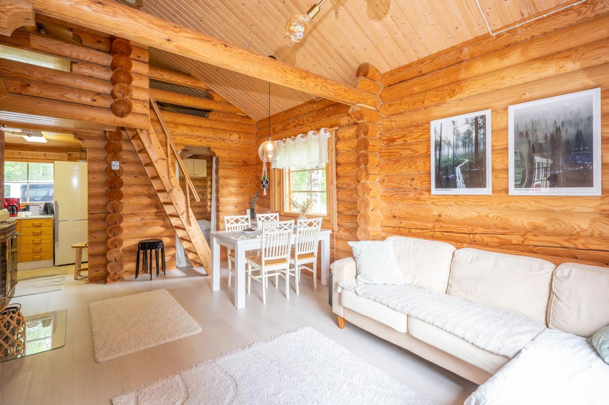 Lapin Villa Hiisi Joen Rannalla 라누아 외부 사진